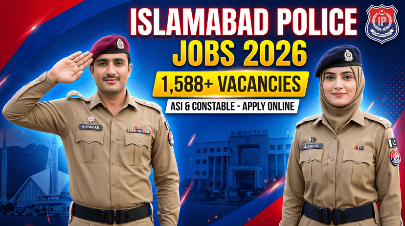 Islamabad Police Jobs 2026 ASI and Constable