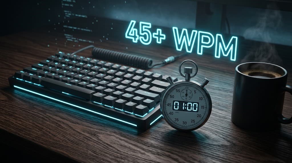 PPSC Typing Test Guide 45 WPM