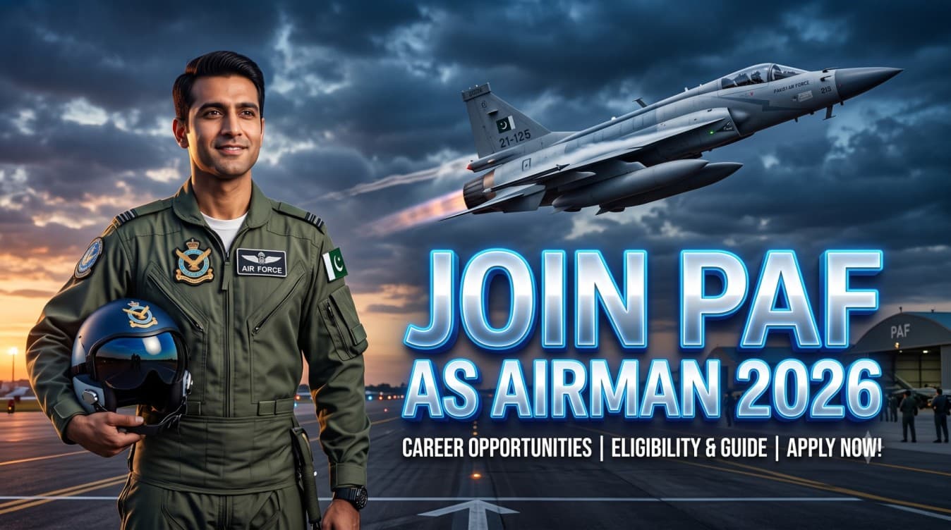 PAF Airman 2026 Official Advertisement and Complete Details